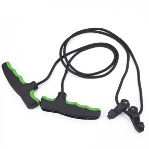 NIKA Tir à l\'arc 454012 Poignée d\'arborescences à double poignée de la corde pour le tir à l\'arc de tir à base d\'arcs d\'arborescences Cocker Cocker Cocking String Outil