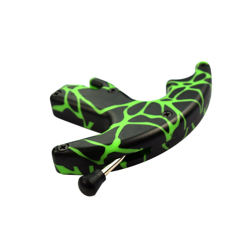 Elong Extérieur 42RA01-GNS Green Camo Thumb Suivant Aidez l\'aide à l\'arc de tir à l\'arc utilisant l\'aide