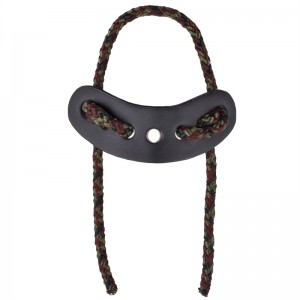 Elong Outdoor 470017 Bracelet Sling Brown Color Cuir Métal Grompe pour le tir à la tierie