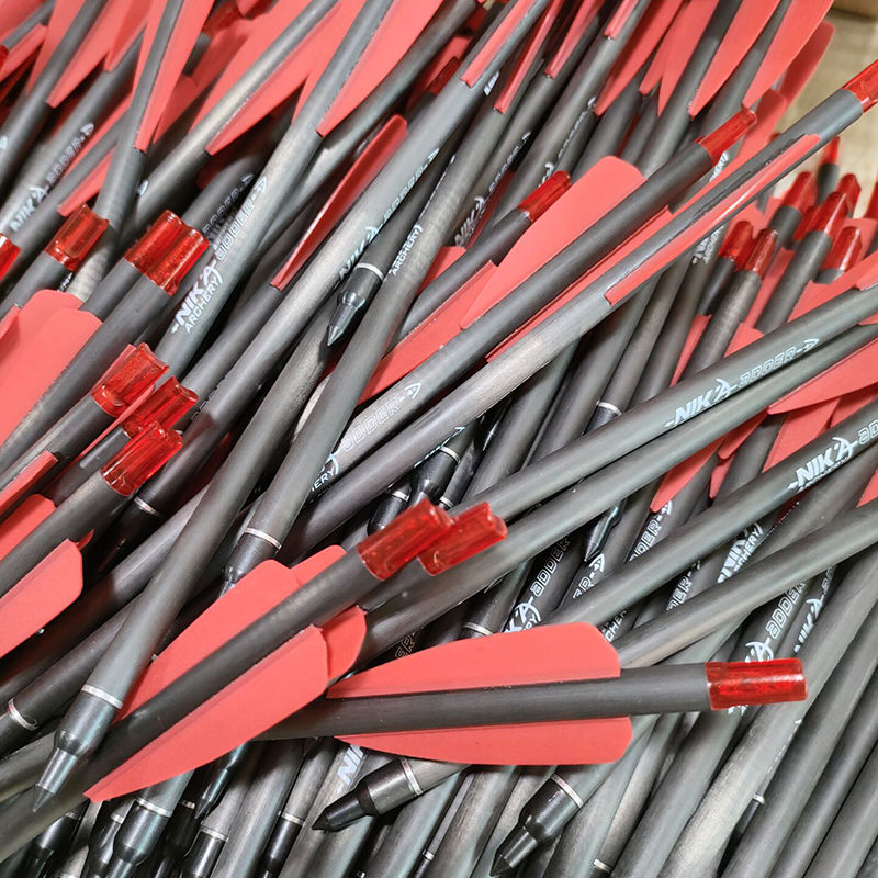 7,5 pouces de flèches de carbone