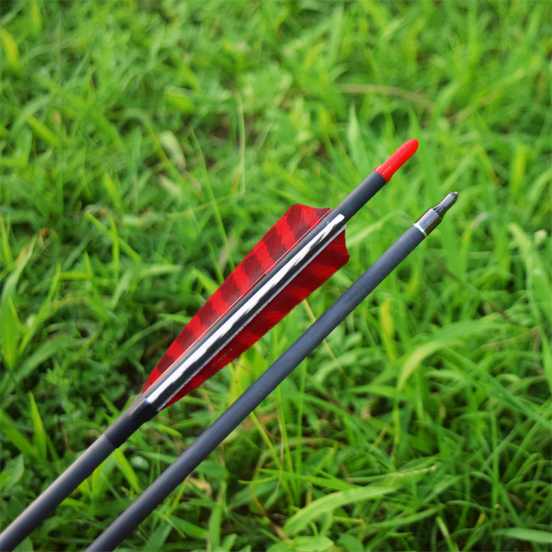 Flèches de carbone pur pour archers