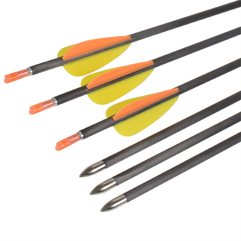 Flèches en carbone ID4.2mm pour archers